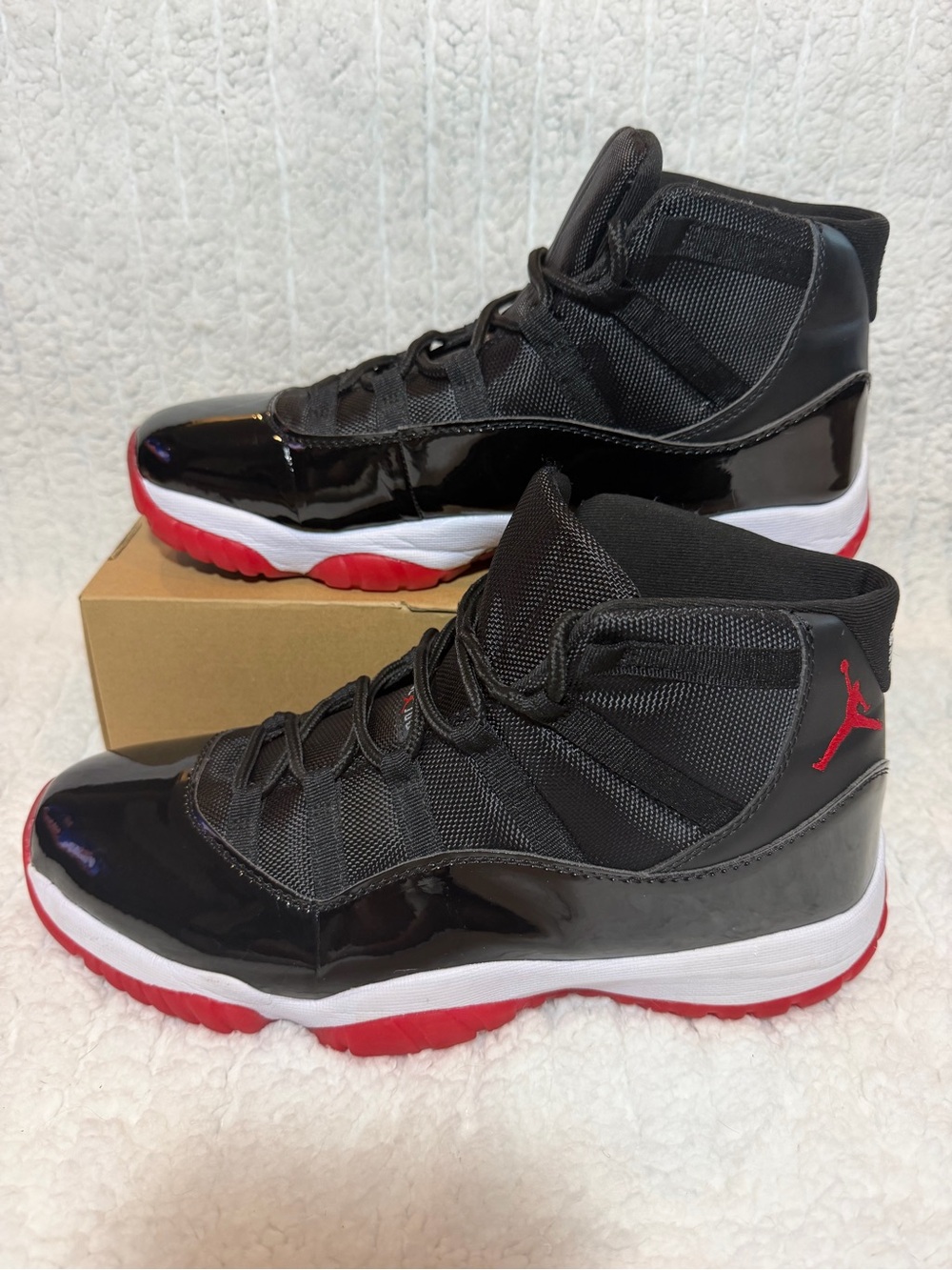 Air Jordan 11 Retro “Bred” (Black/Varsity Red-White), Men’s Size 13 - Picture 3 of 9